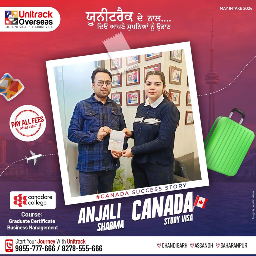 Anjali Sharma Canada Visa Success