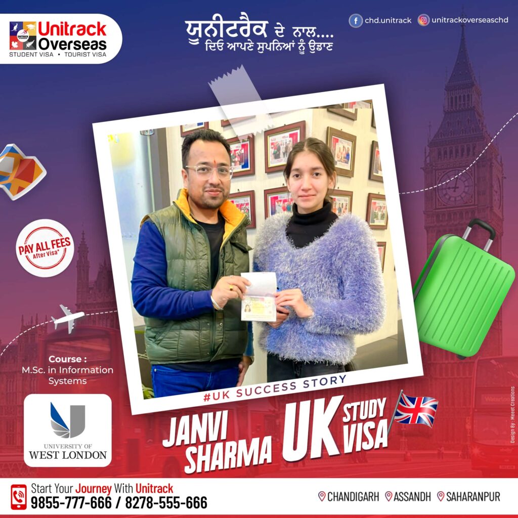 Janvi Sharma UK Visa Success