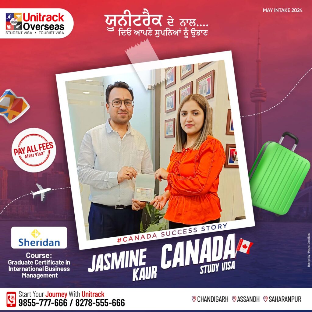 Jasmine Canada Visa Success