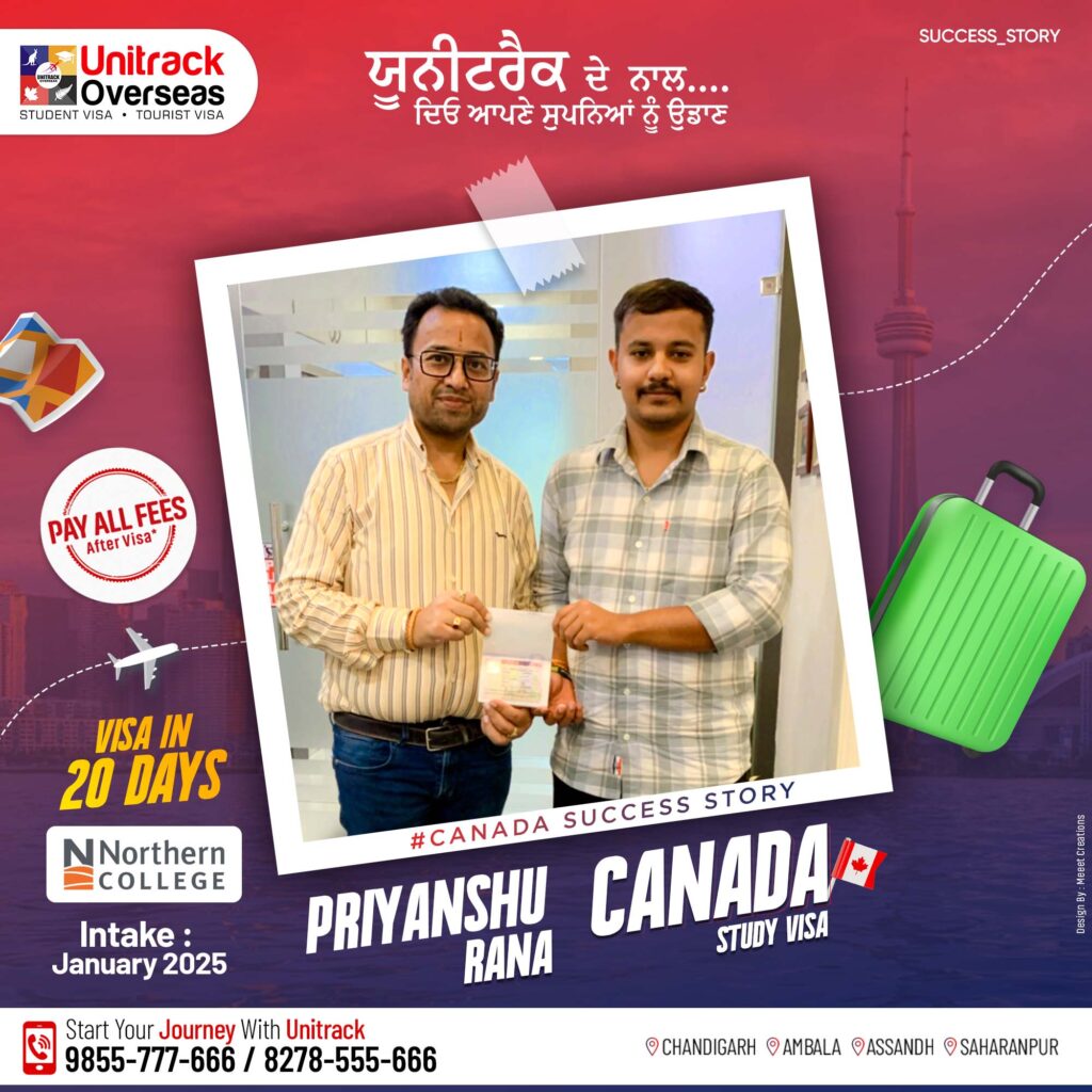 Priyanshu Canada Visa Success