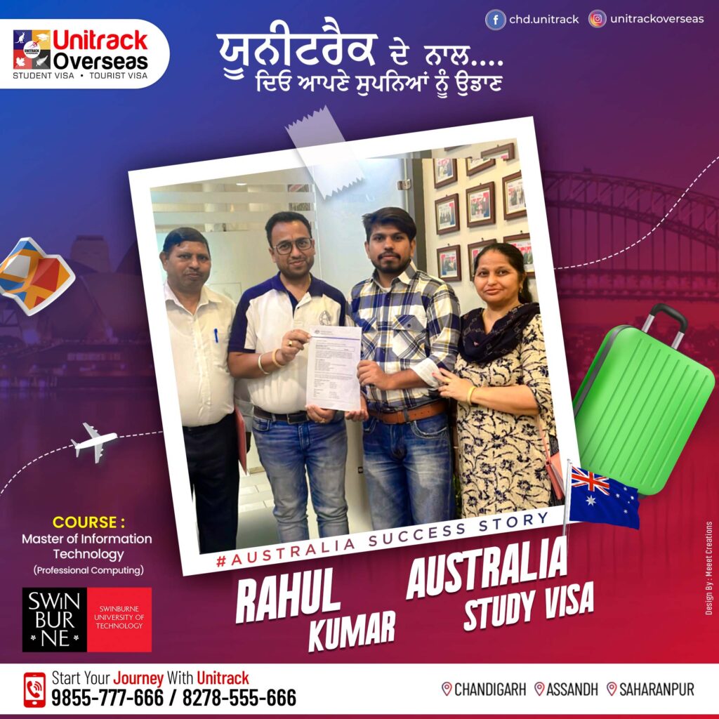 Rahul Visa Success