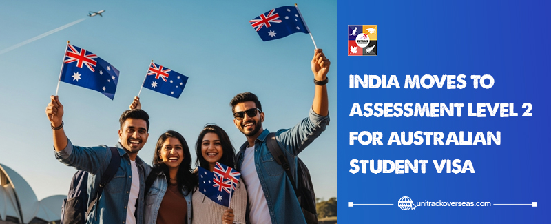 India Now Assessment Level 2 for Australian Student Visas