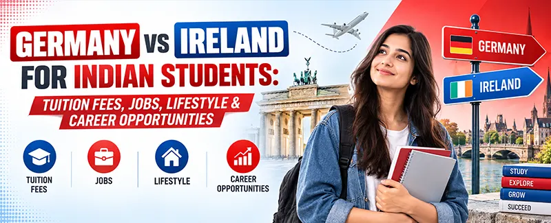 Germany vs Ireland for Indian Students: Tuition Fees, Jobs, Lifestyle & Career Opportunities