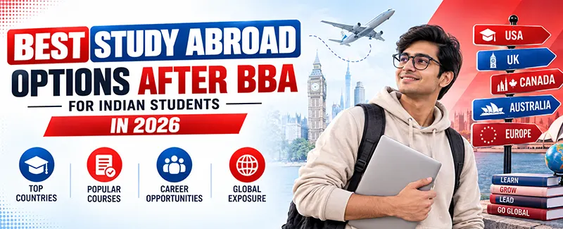 Best Study Abroad Options After BBA for Indian Students in 2026