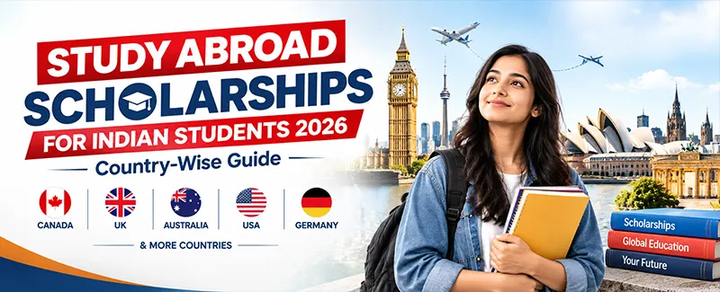 Study Abroad Scholarships for Indian Students 2026: Country-Wise Guide